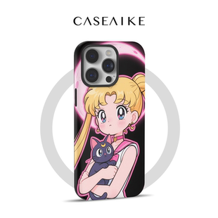 适用于苹果16pro手机壳磁吸iPhone15美少女战士13promax少女心14pm菲林壳二合一12pro超火11防摔xm全包保护套