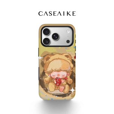 Dimoo适用苹果17promax手机壳iPhone16pro磁吸女新款15卡通14可爱好看13/12超火X潮流菲林二合一11防摔保护套