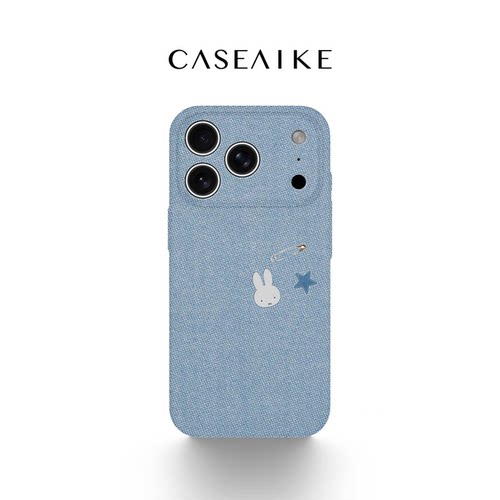 牛仔米菲适用苹果17promax手机壳iPhone16磁吸女新款15文艺创意14小众好看13/12潮流菲林二合一11防摔保护套