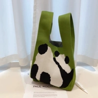 Середина -гриль -зеленая панда (нет ремня плеча)