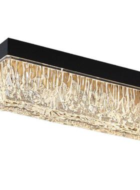 意式极简餐厅吊灯205款轻约393奢2现代简冰川一长字餐桌条灯轻奢