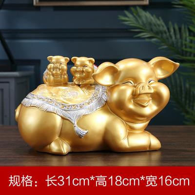 厅创意金猪存钱家罐可储ULF钱罐爱家用大人儿童超大容量客居装饰
