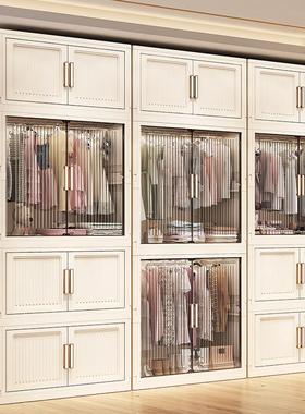 70折-8叠宽简易衣柜wwY710混宝宝衣服收纳卧室婴儿童储物柜多层一