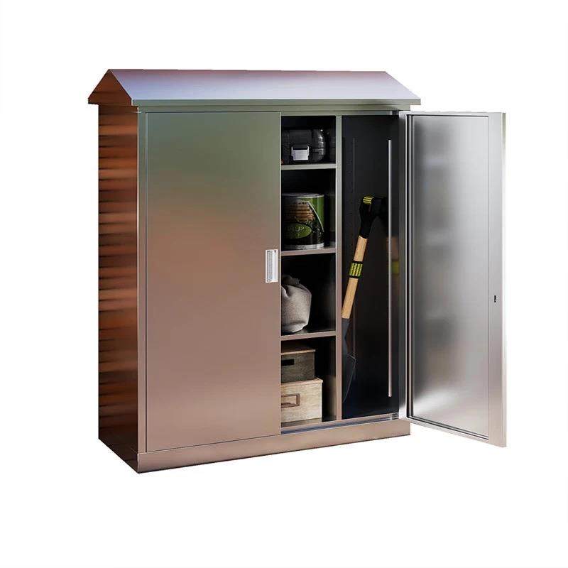 304锈不工YTG-001钢户外储物柜花园庭院室外阳收纳台家用具柜子带,商业/办公家具,办公储物柜,淘宝优惠券,粉丝福利购,淘宝优惠卷