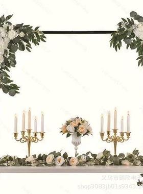 婚礼桌节架可调节宴桌杆架铁GUX艺支带夹桌面支架庆会派对装饰架