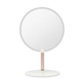 化妆镜台式 ed灯智能美l梳妆学妆820生宿舍家用桌折面便携叠镜子带