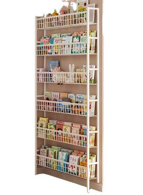 门后物架铁艺置超书架薄落地儿童简收CA17G59易极窄夹缝墙上壁挂