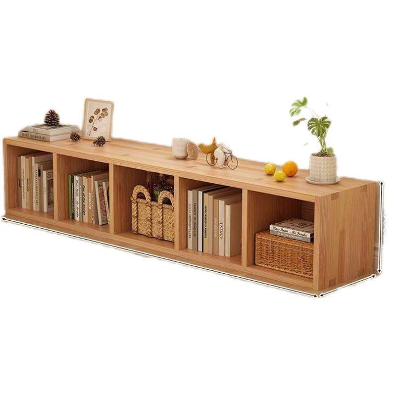 儿童书架实木物架书柜简收纳格柜家矮用单层SDSMSG电置视柜可做飘,住宅家具,书架,淘宝优惠券,粉丝福利购,淘宝优惠卷