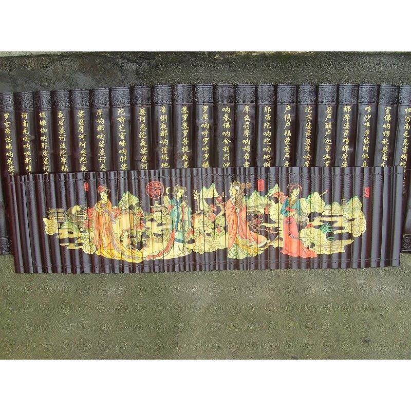 简竹雕画仿琴棋书画古竹室内装饰商务礼品竹刻002品工艺品制作