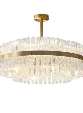 后现客厅餐厅全铜吊灯轻卧室灯房间书房简477约代吊大气奢创意大