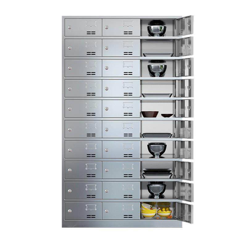 304不锈钢食柜学校餐具员工餐盘柜单MH987位堂多碗格多门饭盒柜储,商业/办公家具,办公储物柜,淘宝优惠券,粉丝福利购,淘宝优惠卷