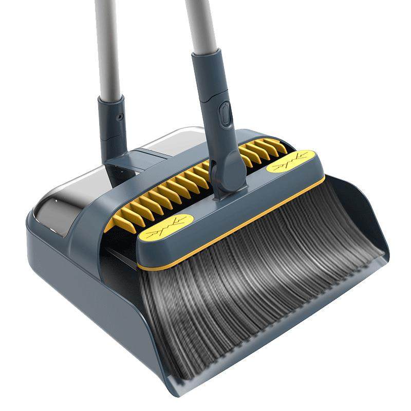 扫把箕套装组合家用折叠旋转簸地扫帚不粘可头发塑料扫笤帚两件套,家庭/个人清洁工具,一次性抹布,淘宝优惠券,粉丝福利购,淘宝优惠卷