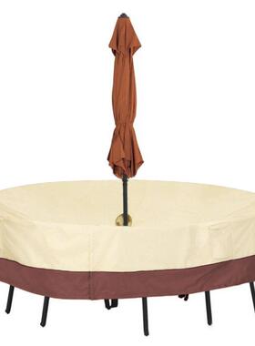 伞YZHW018厂家园家具罩花防水涤夫户外塔家具防尘罩孔