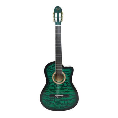 美贝39寸典吉吉他云杉面板木吉他guitar成人古演奏级缺特角他乐器