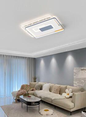 客灯厅灯202灯5年新款简约现代卧大X-MJ22客气吸顶灯长方形大主灯