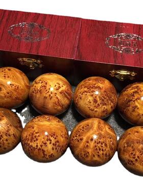 厂家四川山凉柏木制球手球摆件艺品369文崖玩工手把件