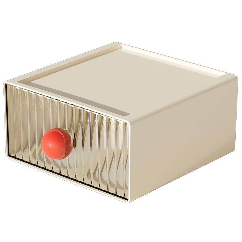 桌面收纳室盒抽屉能式办公学桌面多功置物架卧室手办生防尘整理盒,收纳整理,首饰盒,淘宝优惠券,粉丝福利购,淘宝优惠卷