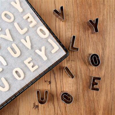 不锈钢蔬菜水果切模字母模具ILOVEYOU字母模数字模饼干印花切花模