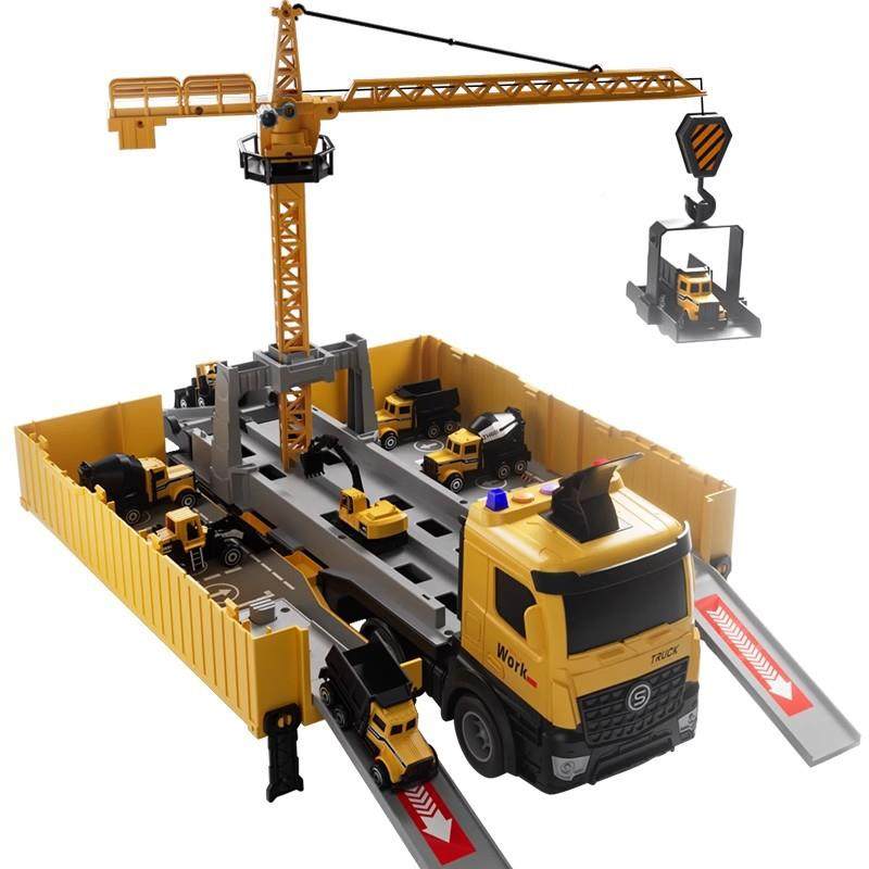 儿童货柜车卡集车装箱吊大型车合挖无品牌/掘机汽车工程金车玩具,玩具/童车/益智/积木/模型,惯性/回力/滑行玩具,淘宝优惠券,粉丝福利购,淘宝优惠卷