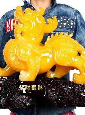 貔貅摆件家居客厅装饰品商务开业礼品办公室桌面貔貅摆设招财