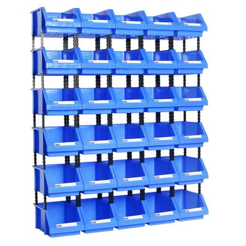 收纳零件盒螺丝工具盒物料组合式塑料盒货架物料箱加厚直销