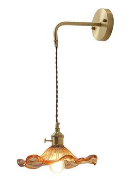 日式黄铜客厅璃北灯欧极简客厅卧室床头书房NJ01280宿床头民复古