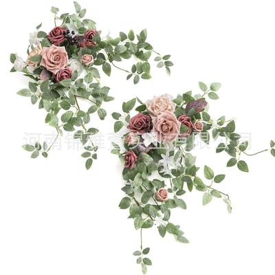 人造仿真桌花婚拱礼家庭JYX-2658装饰背门景真花厂家供仿货