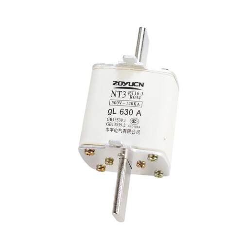 RO34NT3RT16-3RT20-3方管刀形触头熔断器NT3-630A陶瓷