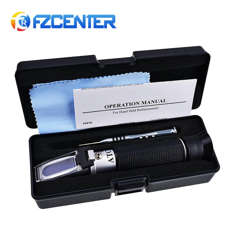 S-028高精度折光仪手持海水比重冰点仪甜度糖度仪0-32%盐度计
