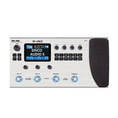 热卖MK-300电吉他贝斯综合效果器乐句循环内录带鼓机音量踏板