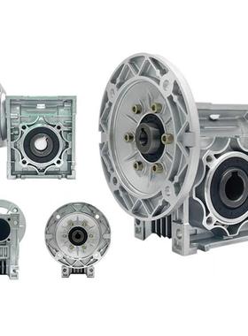 厂家直供rn9蜗轮蜗杆减速机铝壳小型减速NMRV90v0器mrv090