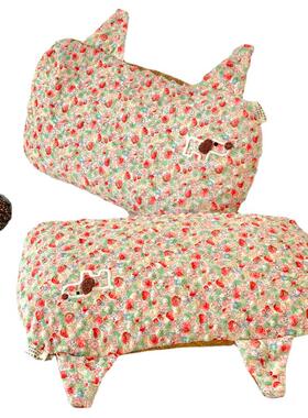 荞麦头枕豆豆绒双层纱麦壳枕芯护颈椎睡助眠四季可用枕头荞SHH单