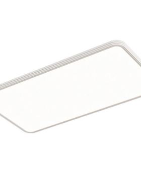 瑞全光谱普无缝长方客形厅灯led护394眼吸顶灯简约隙现代房间卧室