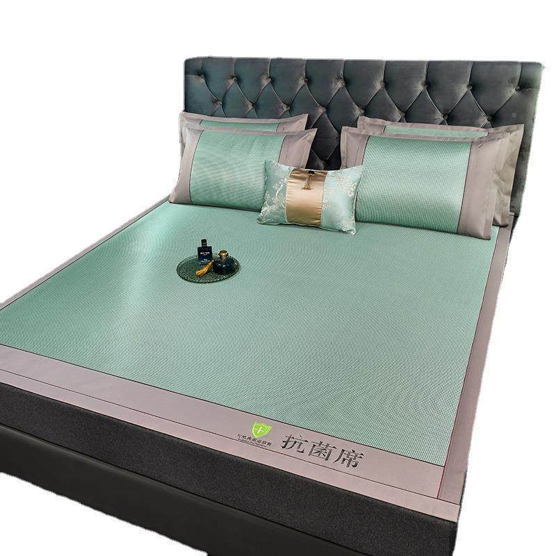 季冰丝藤席现代约床笠凉席刺绣床上简用品1.5m1R20夏.8m席床两三,床上用品,冰丝席,淘宝优惠券,粉丝福利购,淘宝优惠卷