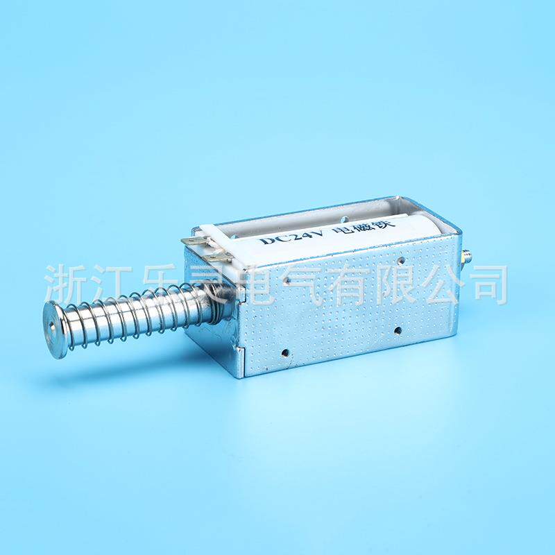 程厂家供应长行电磁铁CD24V大吸力电磁推拉式电铁磁铁