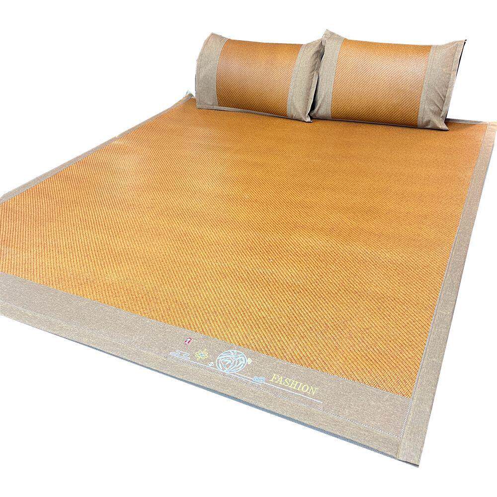 高档藤席1.8米空调软凉席1.5m夏季新款天然纯藤夏天草席子三件套