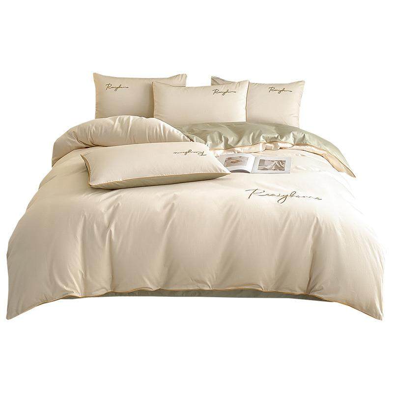 绣床高端轻奢120支长绒棉刺四件套全棉10用0纯棉床单轻奢-长床笠,床上用品,床品套件/四件套/多件套,淘宝优惠券,粉丝福利购,淘宝优惠卷