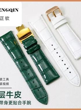 适用华为gt2/GT3专用手表带GT4同款watch3/4/5真皮牛皮表带荣耀