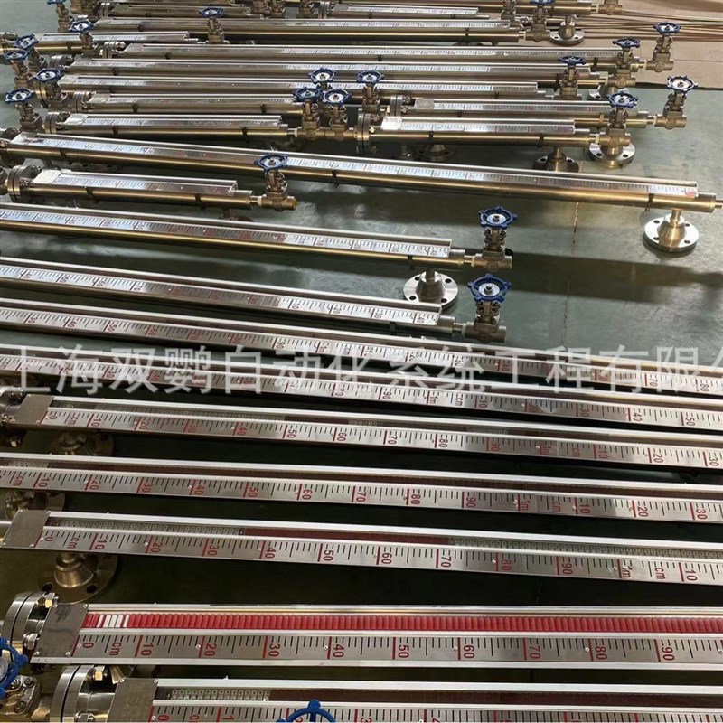 厂家现货大量磁翻板液位计 面板单 双标贴 常温 中温 高温 450摄