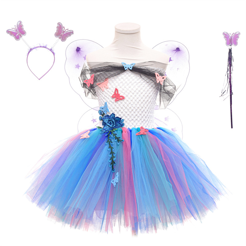 亚马逊跨境魔法满屋公主裙儿童Encanto米拉贝尔cos礼服女童tutu