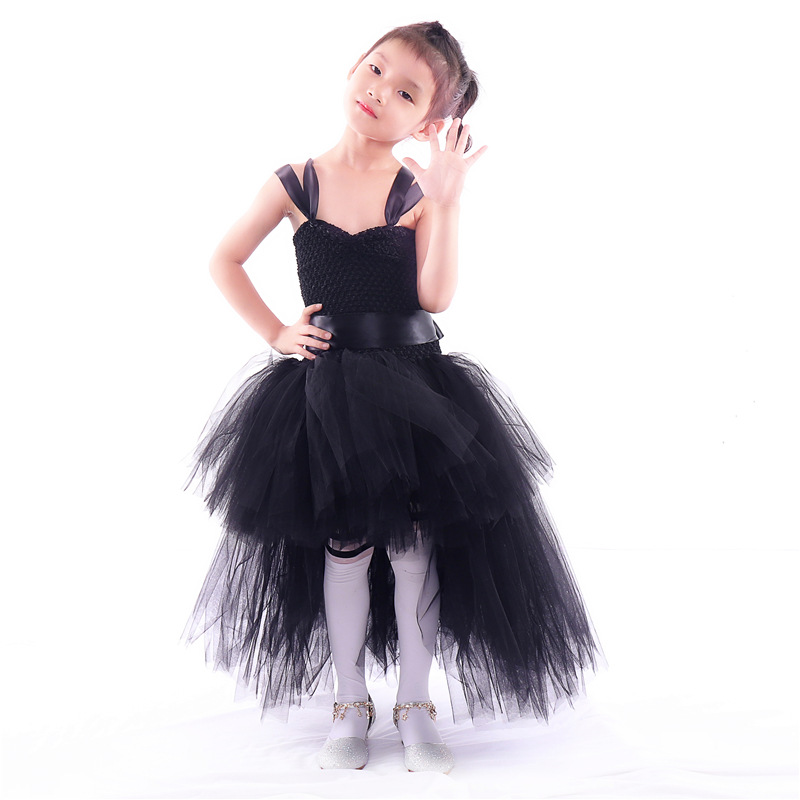 模特儿童礼服短款万圣节公主礼服高贵手工创意服饰女童修身