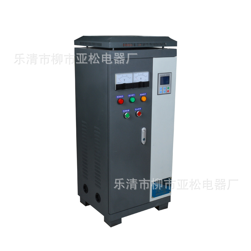 55kw智能软启动柜 XSTR-55KW在线式软起动柜三进三出运行无需旁路