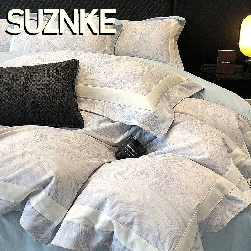 舒尊客||A类加厚全棉轻磨毛床上四件套超细旦长绒棉简约纯棉床品