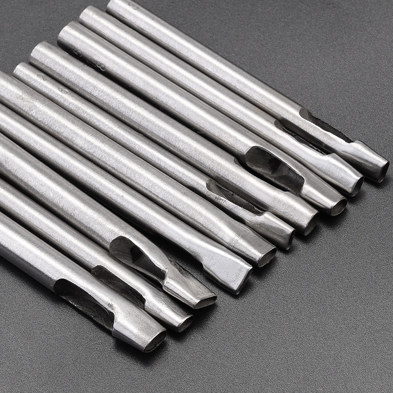 手工DIY皮革工具皮带冲孔椭圆形打孔器打孔冲子 圆冲扁冲皮带冲孔