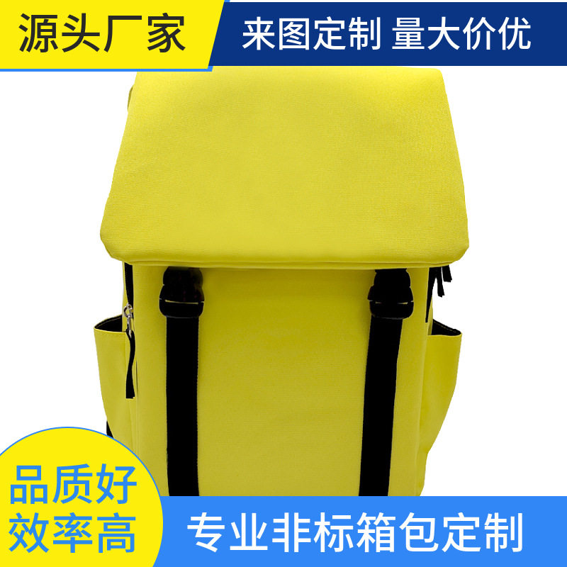 新品学生书包双肩包 多彩简约时尚包袋 广告礼品箱包可印logo图案