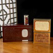 藏花红JIZ高参花旗参高端红丽木送礼木礼盒