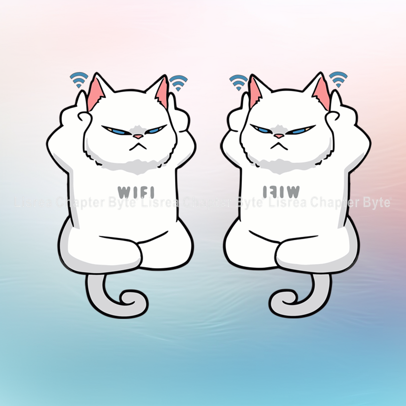 创意贴纸WIFI猫手机装饰贴汽车玻璃窗贴后档贴电脑机箱防水反光贴