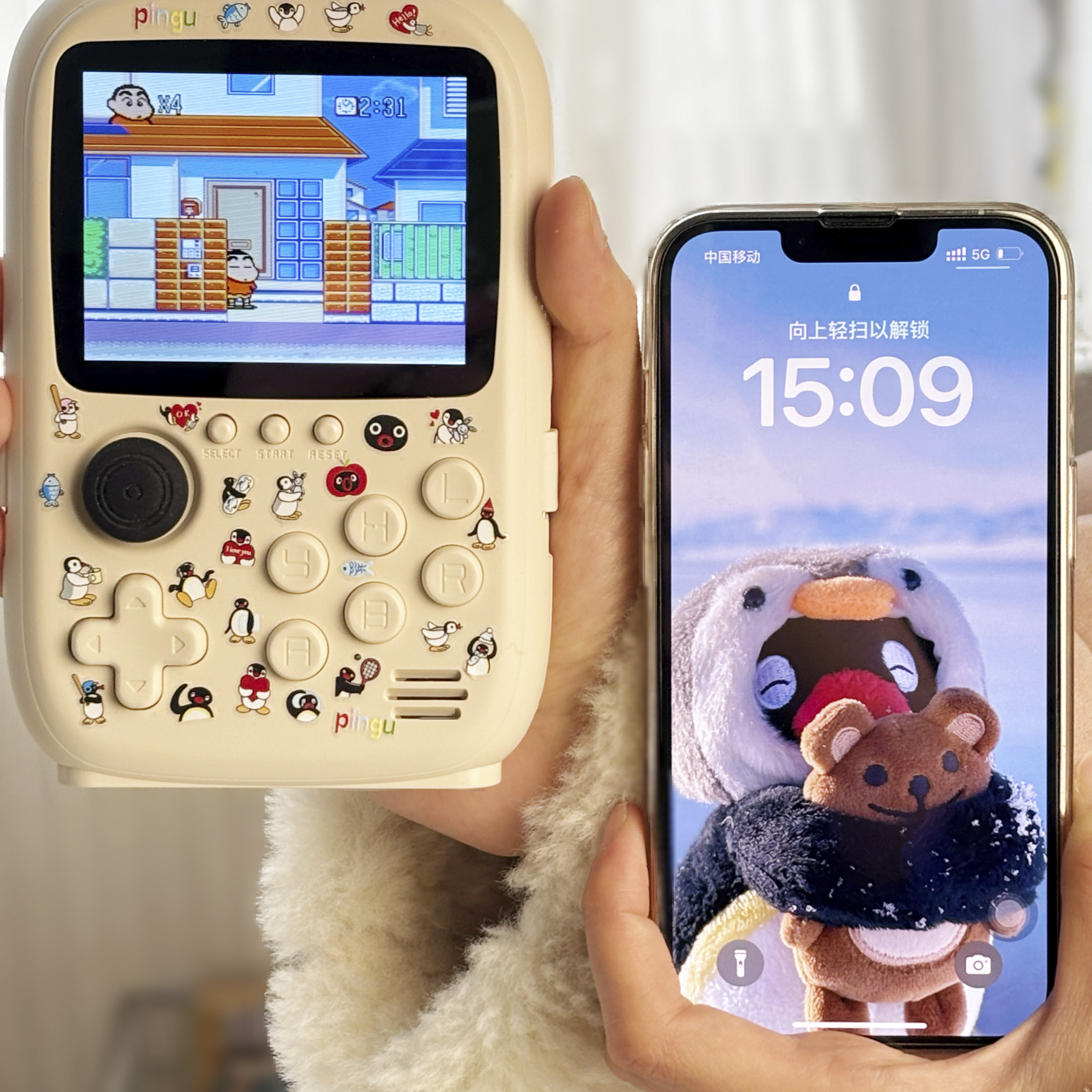 Ping企鹅游戏机u充电宝男生女生闺蜜冷门轻奢生日新年情人节礼物