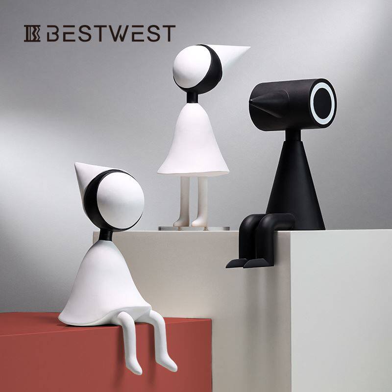 best west 纪念碑谷艾达乌鸦人装饰摆件 家居玄关软装树脂工艺品