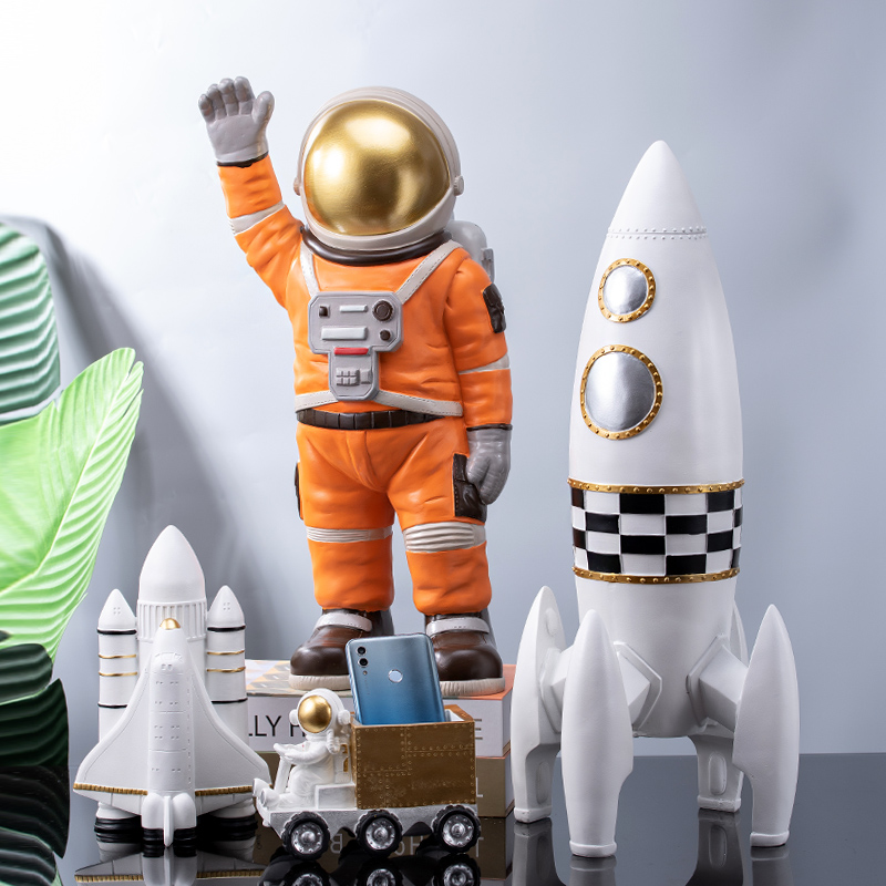 宇航员太空人摆件大号模型